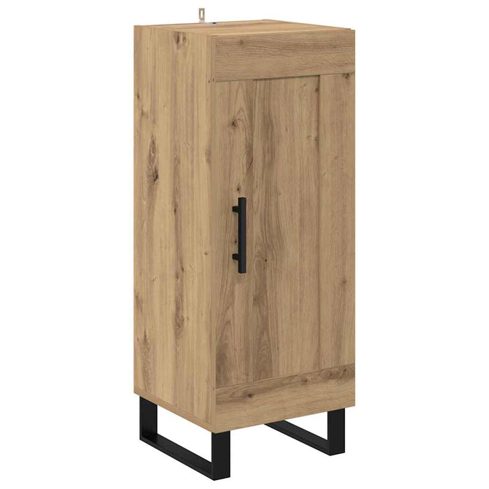 Bufet Stejar Artizanal 34,5 x 34 x 180 cm Lemn compozit WALTI