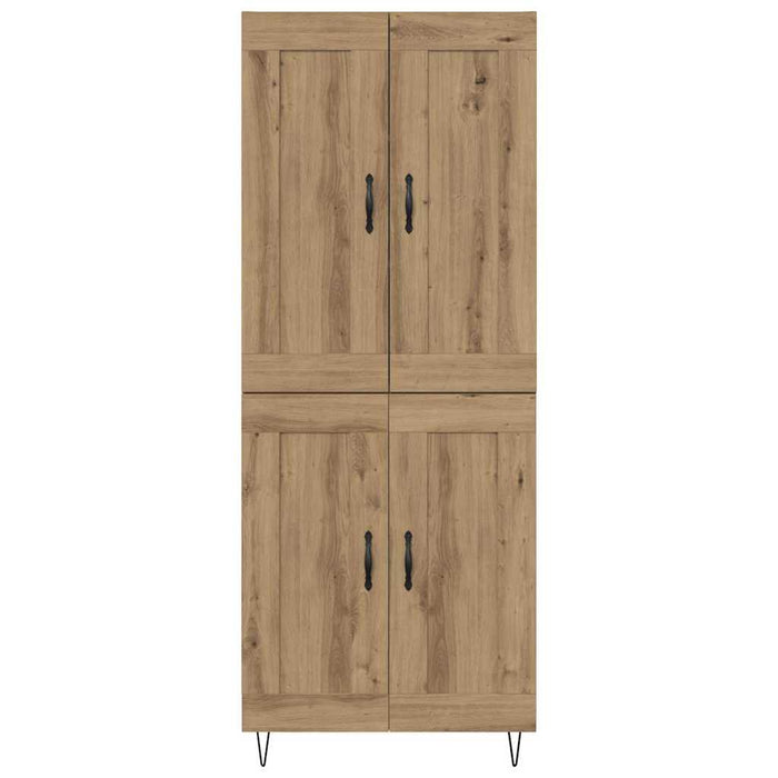 Bufet Stejar Artizanal 69,5 x 34 x 180 cm Lemn compozit - WALTI WALTI