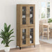 Bufet Stejar Artizanal 69,5 x 34 x 180 cm Lemn compozit - WALTI WALTI