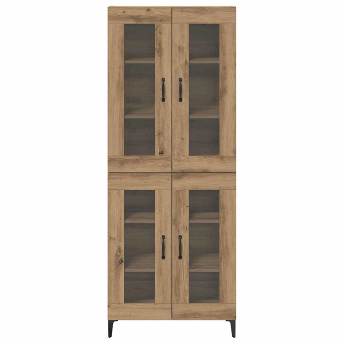 Bufet Stejar Artizanal 69,5 x 34 x 180 cm Lemn compozit - WALTI WALTI
