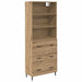 Bufet cu sertar Stejar Artizanal 69,5 x 34 x 180 cm - WALTI WALTI