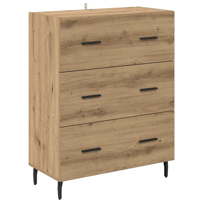 Bufet cu sertar Stejar Artizanal 69,5 x 34 x 180 cm - WALTI WALTI