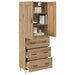 Bufet Stejar Artizanal 69,5 x 34 x 180 cm Lemn compozit - WALTI WALTI