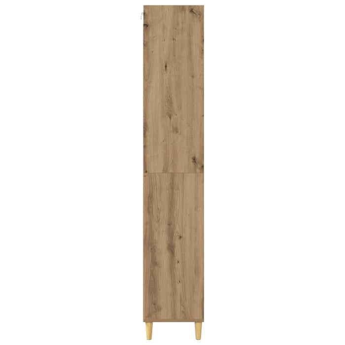 Bufet Stejar Artizanal 69,5 x 32,5 x 180 cm Lemn compozit - WALTI WALTI