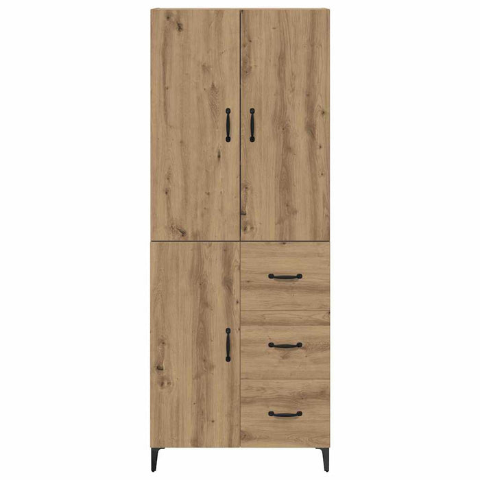 Bufet Stejar Artizanal 69,5 x 34 x 180 cm Lemn compozit - WALTI WALTI
