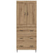 Bufet cu sertar 2 pcs Stejar Artizanal Lemn compozit - WALTI WALTI