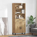 Bufet cu sertar 2 pcs Stejar Artizanal Lemn compozit - WALTI WALTI