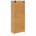 Bufet Stejar Artizanal 69,5 x 34 x 180 cm Lemn compozit - WALTI WALTI