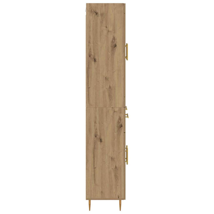 Bufet Stejar Artizanal 69,5 x 34 x 180 cm Lemn compozit - WALTI WALTI