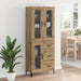 Bufet Stejar Artizanal 69,5 x 34 x 180 cm Lemn compozit - WALTI WALTI
