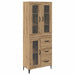 Bufet Stejar Artizanal 69,5 x 34 x 180 cm Lemn compozit - WALTI WALTI