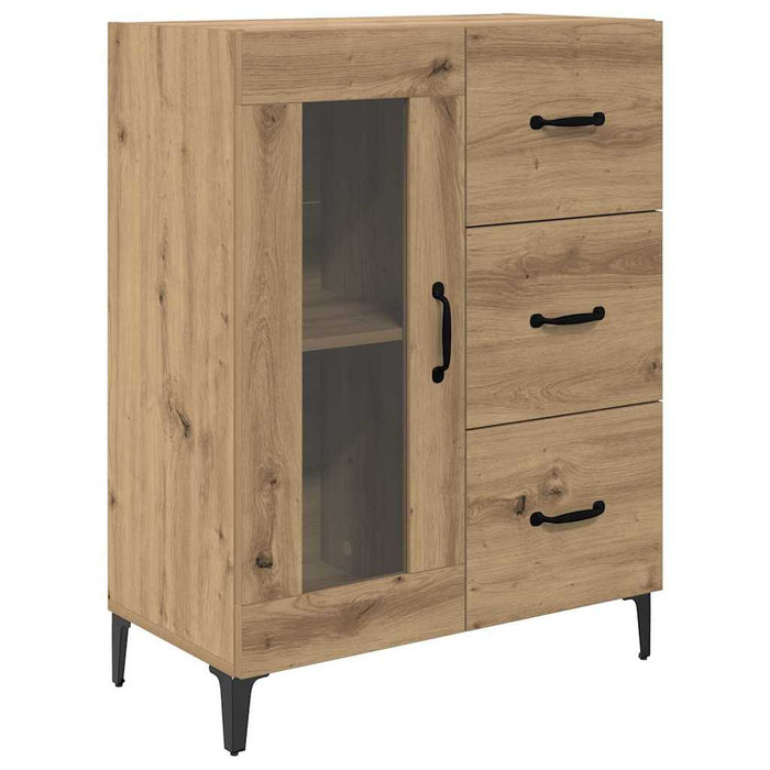 Bufet Stejar Artizanal 69,5 x 34 x 180 cm Lemn compozit - WALTI WALTI