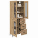 Bufet Stejar Artizanal 69,5 x 34 x 180 cm Lemn compozit - WALTI WALTI
