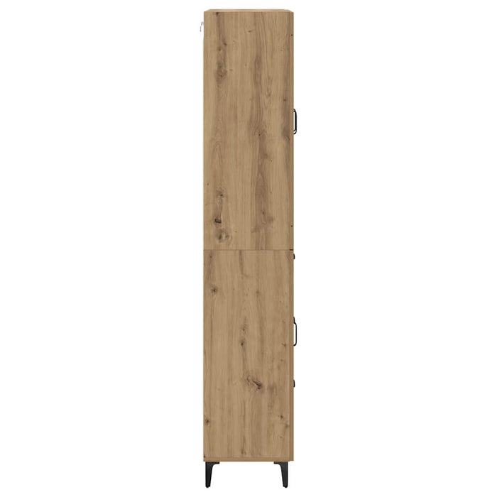 Bufet Stejar Artizanal 69,5 x 34 x 180 cm Lemn compozit - WALTI WALTI