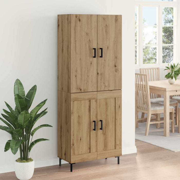 Bufet Stejar Artizanal 69,5 x 34 x 180 cm Lemn compozit - WALTI WALTI