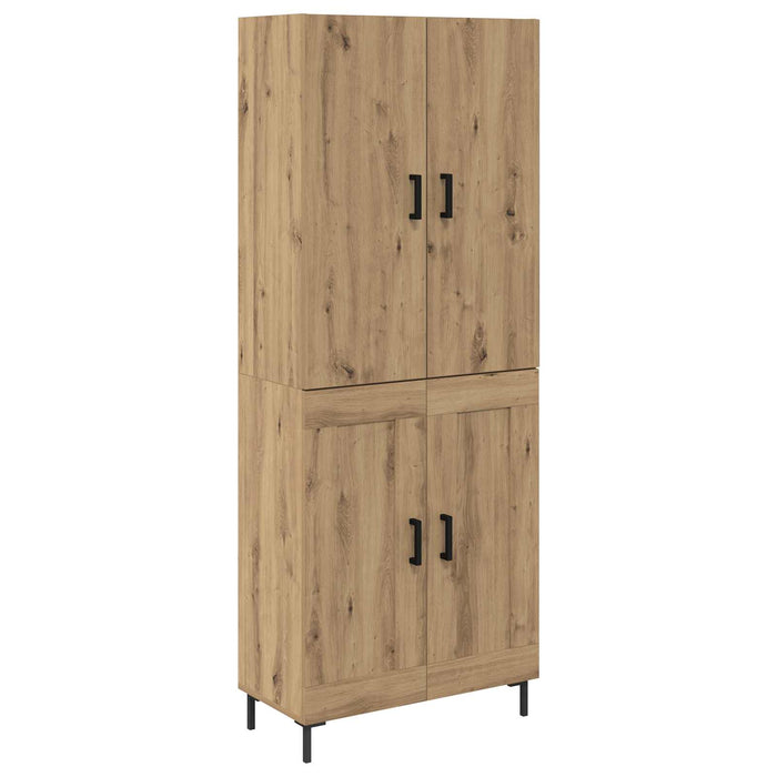 Bufet Stejar Artizanal 69,5 x 34 x 180 cm Lemn compozit - WALTI WALTI