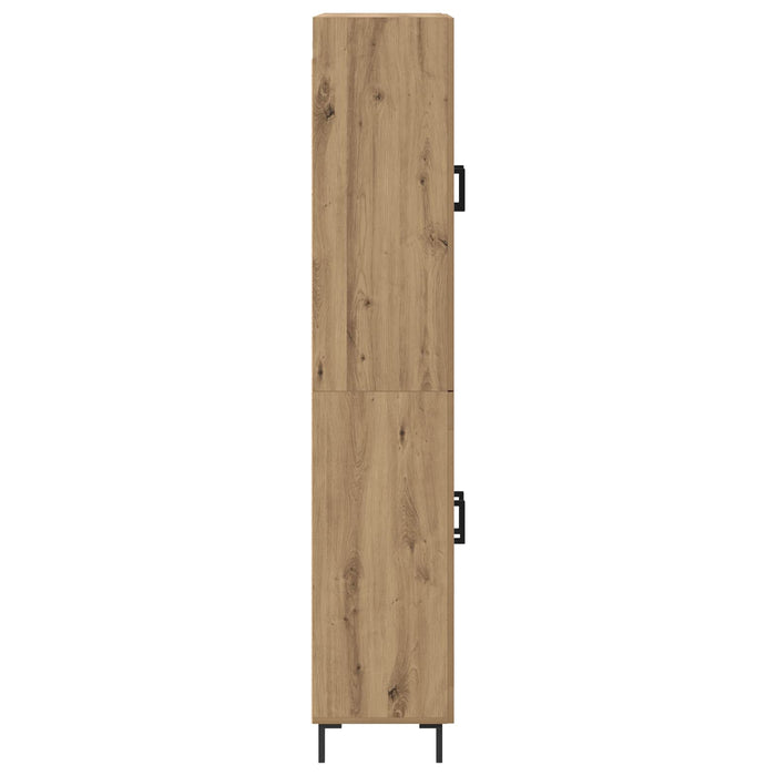 Bufet Stejar Artizanal 69,5 x 34 x 180 cm Lemn compozit - WALTI WALTI