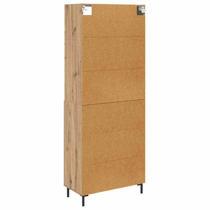 Bufet Stejar Artizanal 69,5 x 34 x 180 cm Lemn compozit - WALTI WALTI