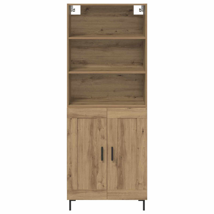Bufet Stejar Artizanal 69,5 x 34 x 180 cm Lemn compozit - WALTI WALTI