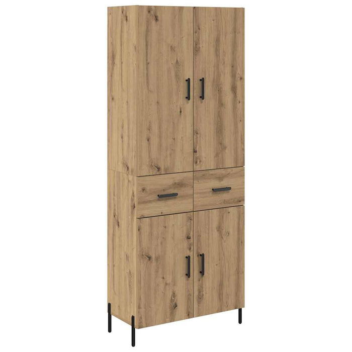 Bufet Stejar Artizanal 69,5 x 34 x 180 cm Lemn compozit - WALTI WALTI
