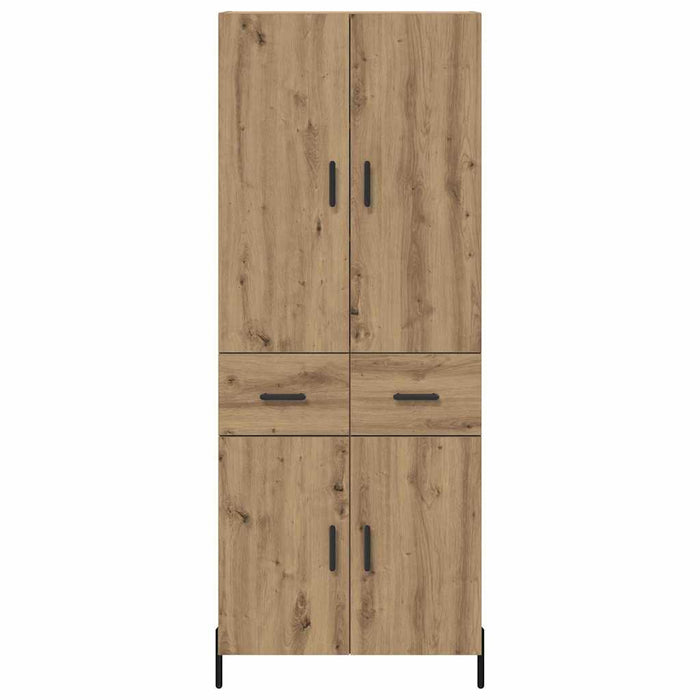 Bufet Stejar Artizanal 69,5 x 34 x 180 cm Lemn compozit - WALTI WALTI