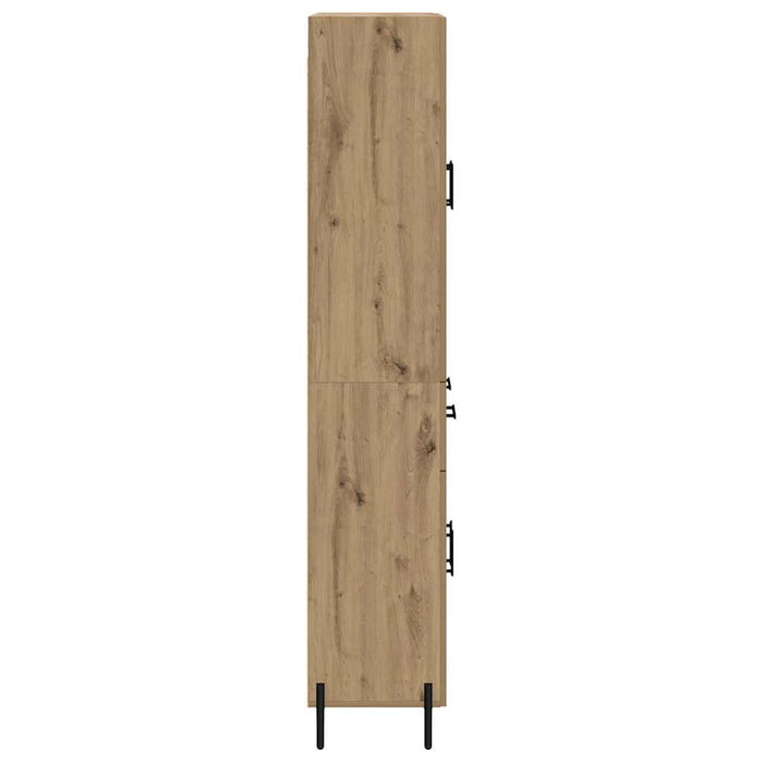 Bufet Stejar Artizanal 69,5 x 34 x 180 cm Lemn compozit - WALTI WALTI