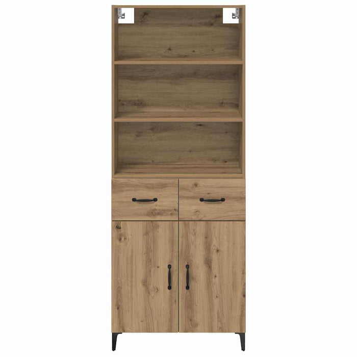 Bufet Stejar Artizanal 69,5 x 34 x 180 cm Lemn compozit - WALTI WALTI