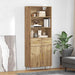 Bufet Stejar Artizanal 69,5 x 34 x 180 cm Lemn compozit - WALTI WALTI