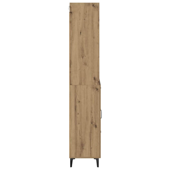 Bufet Stejar Artizanal 69,5 x 34 x 180 cm Lemn compozit - WALTI WALTI