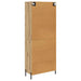 Bufet Stejar Artizanal 69,5 x 34 x 180 cm Lemn compozit - WALTI WALTI