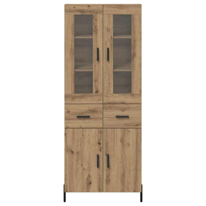 Bufet Stejar Artizanal 69,5 x 34 x 180 cm Lemn compozit - WALTI WALTI