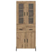 Bufet Stejar Artizanal 69,5 x 34 x 180 cm Lemn compozit - WALTI WALTI