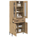 Bufet Stejar Artizanal 69,5 x 34 x 180 cm Lemn compozit - WALTI WALTI