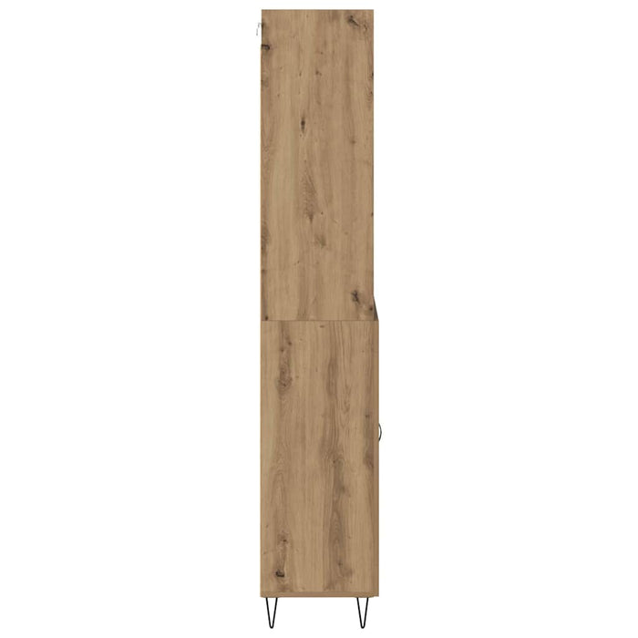 Bufet Stejar Artizanal 69,5 x 34 x 180 cm Lemn compozit - WALTI WALTI