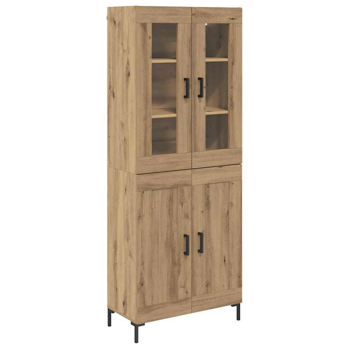 Bufet 2 pcs Stejar Artizanal Lemn compozit - WALTI WALTI