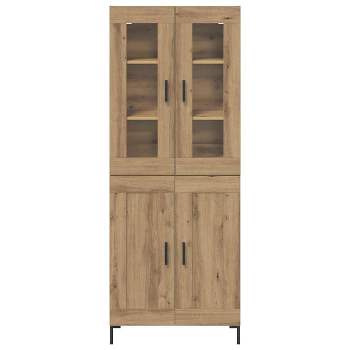 Bufet 2 pcs Stejar Artizanal Lemn compozit - WALTI WALTI