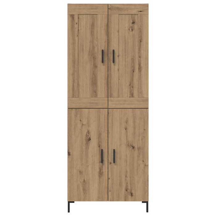 Bufet 2 buc. Stejar Artizanal 69,5 x 34 x 180 cm Lemn prelucrat WALTI