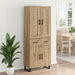 Bufet Stejar Artizanal 69,5 x 34 x 180 cm Lemn compozit - WALTI WALTI