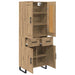 Bufet Stejar Artizanal 69,5 x 34 x 180 cm Lemn compozit - WALTI WALTI