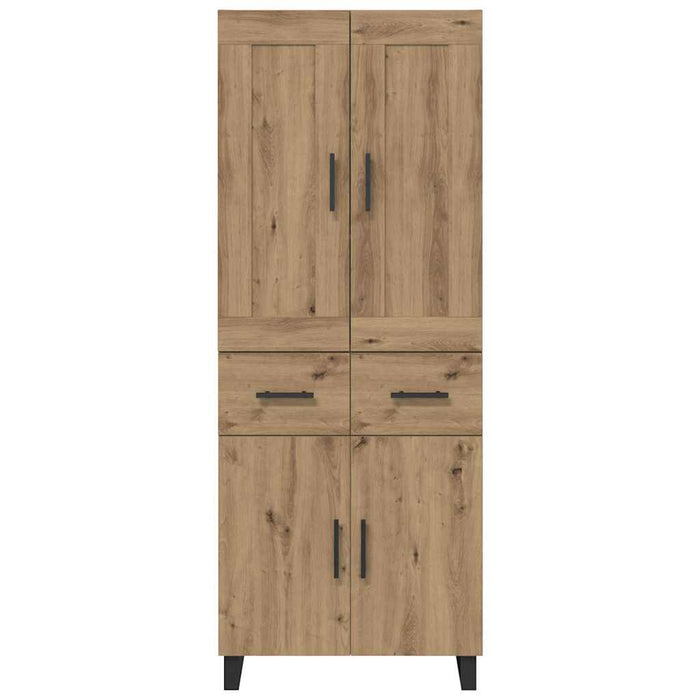 Bufet Stejar Artizanal 69,5 x 34 x 180 cm Lemn compozit - WALTI WALTI