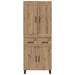 Bufet Stejar Artizanal 69,5 x 34 x 180 cm Lemn compozit - WALTI WALTI