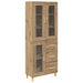 Bufet Stejar Artizanal 69,5 x 34 x 180 cm Lemn compozit - WALTI WALTI