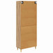 Bufet Stejar Artizanal 69,5 x 34 x 180 cm Lemn compozit - WALTI WALTI