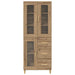 Bufet Stejar Artizanal 69,5 x 34 x 180 cm Lemn compozit - WALTI WALTI