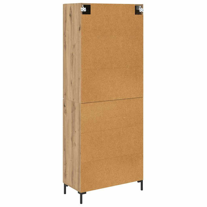 Bufet 2 buc. Stejar Artizanal 69,5 x 34 x 180 cm Lemn prelucrat WALTI
