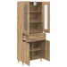 Bufet Stejar Artizanal 69,5 x 34 x 180 cm Lemn compozit - WALTI WALTI