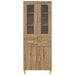 Bufet Stejar Artizanal 69,5 x 34 x 180 cm Lemn compozit - WALTI WALTI