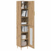 Bufet Stejar Artizanal 34,5 x 34 x 180 cm Lemn compozit - WALTI WALTI