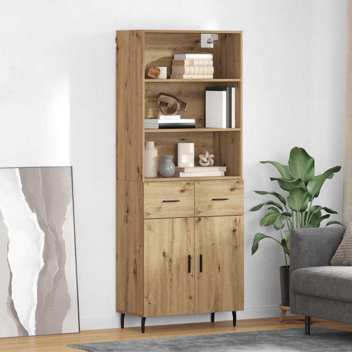 Bufet cu sertar Stejar Artizanal 69,5 x 34 x 180 cm - WALTI WALTI