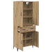 Bufet Stejar Artizanal 69,5 x 34 x 180 cm Lemn compozit - WALTI WALTI